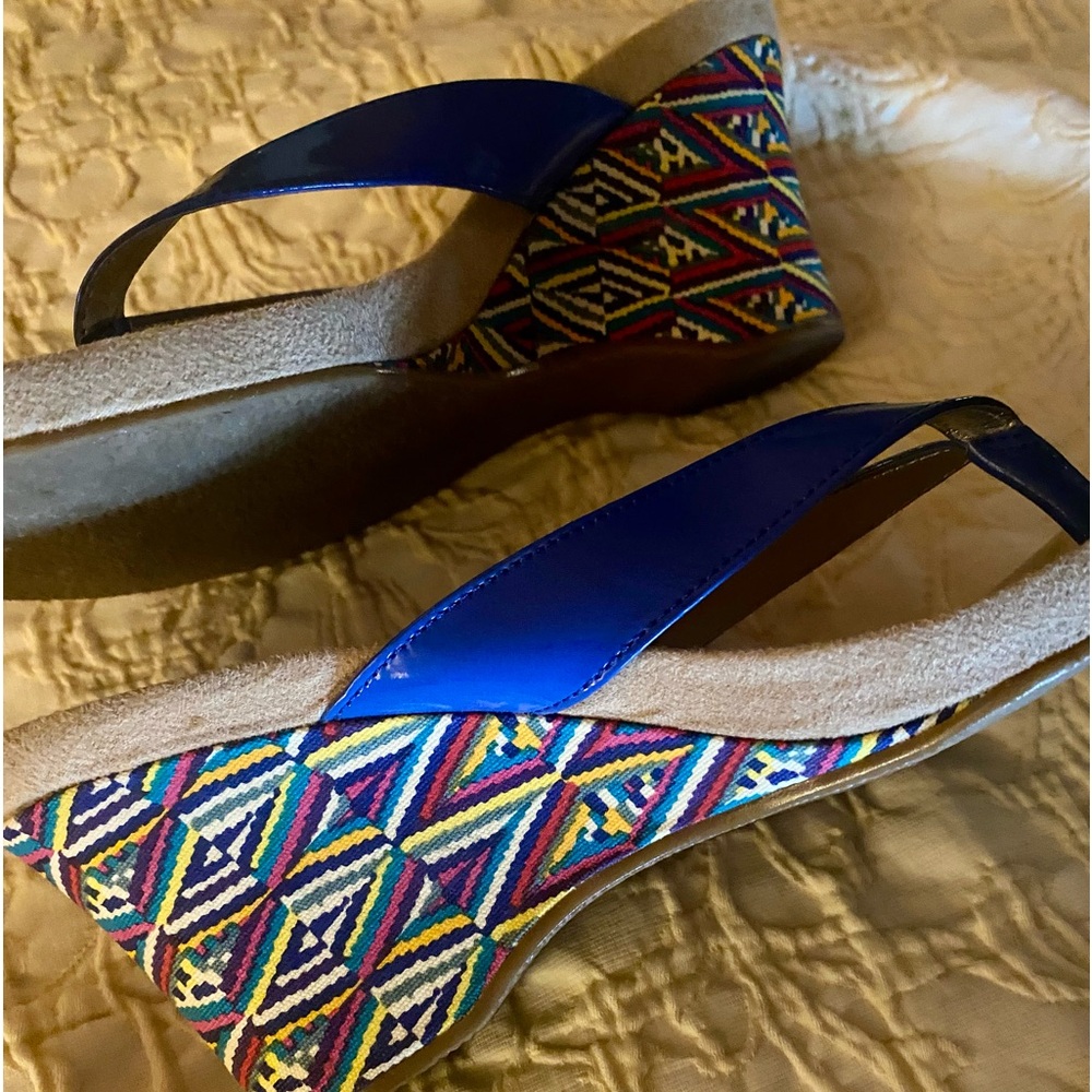 Colorful comfy sandals by Style & Co